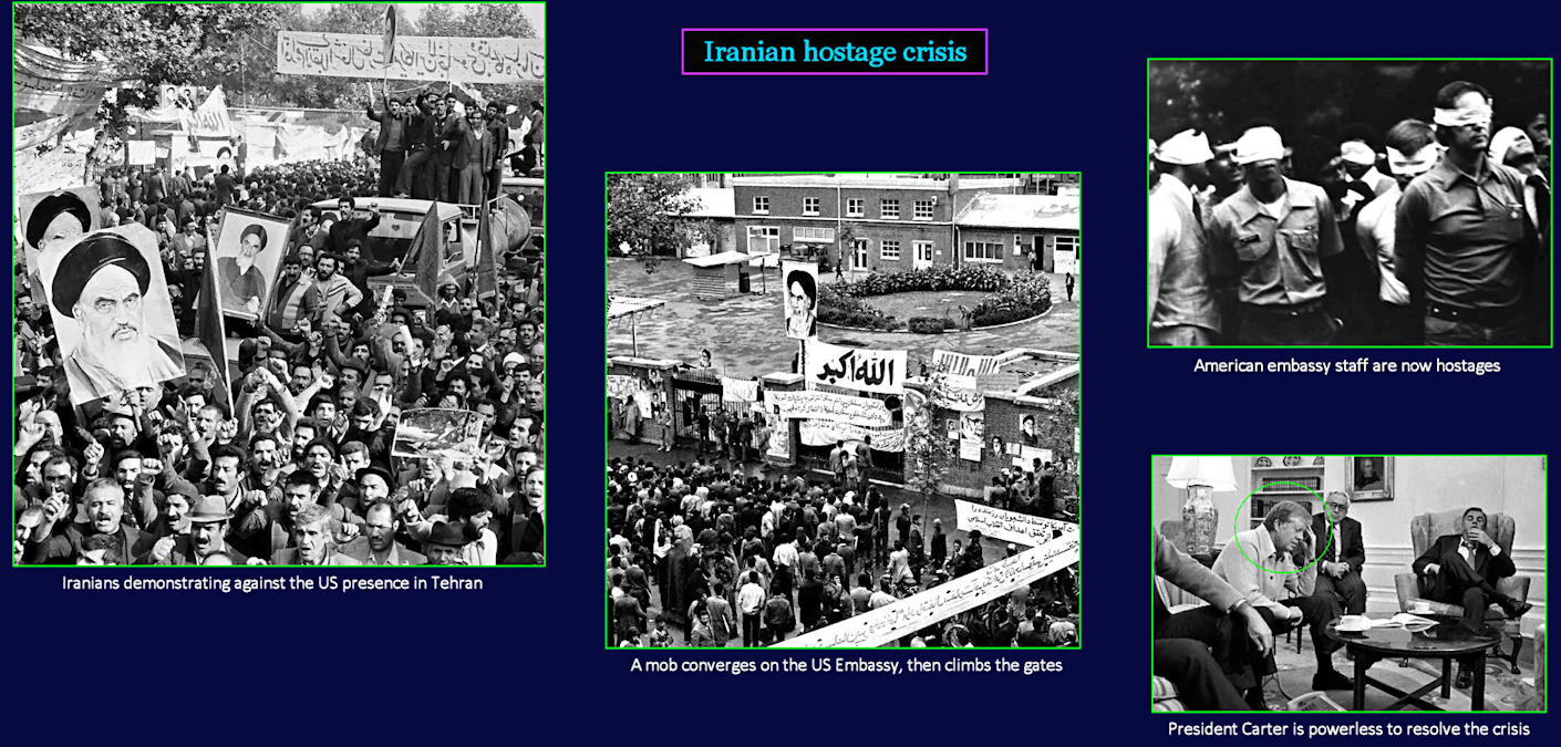 US embassy, Iran hostage crisis, Carter, 1979